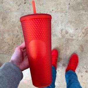 Starbucks Red Studded Tumbler